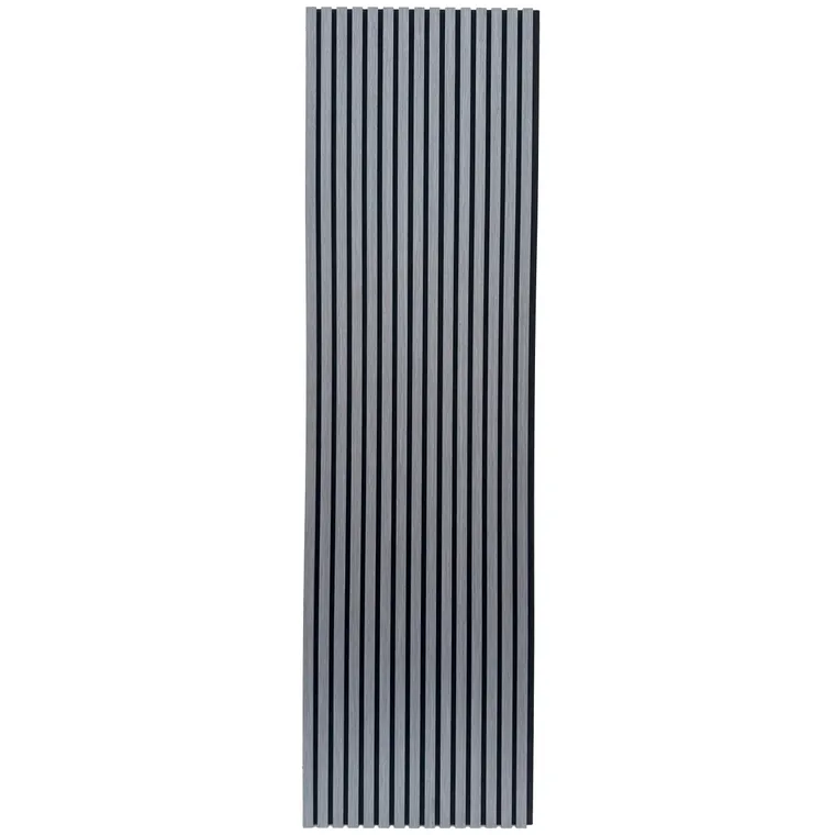 Akustikpaneele Grau "Mondholz" – 240 cm x 60 cm – Echtholzfurnier